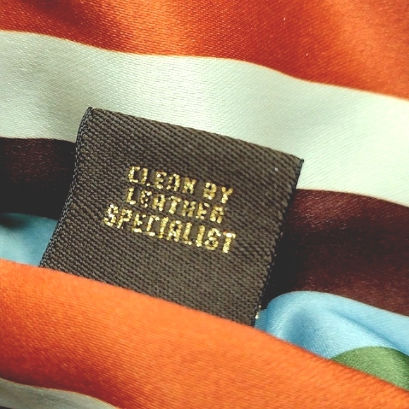 NEW Coach Cropped Distressed Leather Jacket in Teal Green - Picture 12 of 16